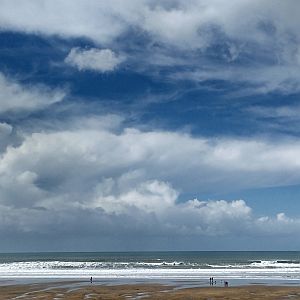 Clouds and sky at beach